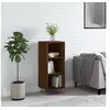 Image de Buffet chêne marron 34,5x32,5x90 cm bois d ingénierie