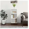 Image de Buffet blanc 34,5x32,5x90 cm bois d'ingénierie828732