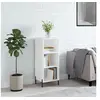 Image de Buffet blanc 34,5x32,5x90 cm bois d'ingénierie828740