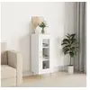 Image de Buffet blanc 34,5x34x90 cm bois d'ingénierie828780