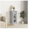 Image de Buffet Gris béton 34,5x34x90 cm Bois d'ingénierie828784