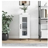 Image de Buffet blanc 34,5x34x90 cm bois d'ingénierie828788