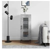 Image de Buffet Gris béton 34,5x34x90 cm Bois d'ingénierie828800