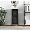 Image de Buffet Noir 34,5x34x90 cm Bois d'ingénierie828805