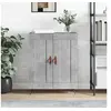 Image de Buffet gris béton 69,5x34x90 cm bois d'ingénierie830168