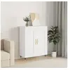 Image de Buffet blanc 69,5x34x90 cm bois d'ingénierie830172