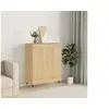 Image de Buffet chêne sonoma 69,5x34x90 cm bois d'ingénierie