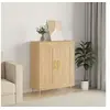 Image de Buffet, Armoire Latérale, Meuble de Rangement, Organisateur de Salon Salle de Séjour Intérieur, Moderne, Chêne Sonoma Bois d'Ingénierie 830183
