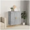 Image de Buffet gris béton 69,5x34x90 cm bois d ingénierie