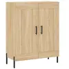 Image de Buffet chêne sonoma 69,5x34x90 cm bois d'ingénierie