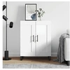 Image de Buffet Blanc brillant 69,5x34x90 cm Bois d'ingénierie830222