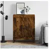 Image de Buffet chêne fumé 69,5x34x90 cm bois d'ingénierie