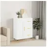 Image de Buffet blanc 69,5x34x90 cm bois d'ingénierie830236