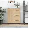 Image de Buffet chêne sonoma 69,5x34x90 cm bois d ingénierie