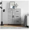 Image de Dressoir 69,5x34x90 cm bewerkt hout betongrijs830264