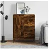 Image de Buffet chêne fumé 69,5x34x90 cm bois d ingénierie