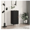 Image de Buffet Noir 34,5x34x90 cm Bois d'ingénierie830413