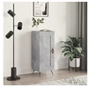 Image de Buffet Gris béton 34,5x34x90 cm Bois d'ingénierie830416