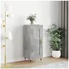 Image de Buffet Gris béton 34,5x34x90 cm Bois d'ingénierie830424