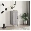 Image de Buffet Sonoma gris 34,5x34x90 cm Bois d'ingénierie830442