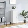 Image de Buffet blanc 34,5x34x90 cm bois d'ingénierie830444