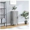 Image de Buffet Gris béton 34,5x34x90 cm Bois d'ingénierie830448