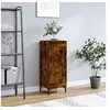 Image de Dressoir 34,5x34x90 cm bewerkt hout gerookt eiken830449