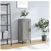 Image de Buffet Sonoma gris 34,5x34x90 cm Bois d'ingénierie830450