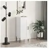 Image de Buffet Blanc brillant 34,5x34x90 cm Bois d ingénierie