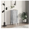 Image de Buffet Gris béton 34,5x34x90 cm Bois d'ingénierie830456