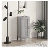 Image de Buffet Sonoma gris 34,5x34x90 cm Bois d ingénierie