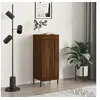 Image de Buffet Chêne marron 34,5x34x90 cm Bois d'ingénierie830459