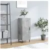 Image de Buffet Gris béton 34,5x34x90 cm Bois d'ingénierie830464