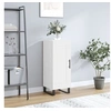 Image de Buffet blanc 34,5x34x90 cm bois d ingénierie