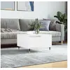 Image de Table basse blanc 55x55x36,5 cm bois d'ingénierie830748