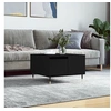 Image de Table basse noir 55x55x36,5 cm bois d'ingénierie830749