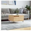 Image de Table basse chêne sonoma 55x55x36,5 cm bois d ingénierie
