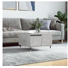 Image de Table basse gris béton 55x55x36,5 cm bois d'ingénierie830752