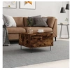 Image de Table basse chêne fumé 55x55x36,5 cm bois d ingénierie