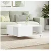Image de Table basse blanc 80x80x36,5 cm bois d'ingénierie830772