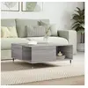 Image de Table basse sonoma gris 80x80x36,5 cm bois d'ingénierie830778