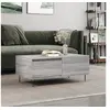 Image de Table basse Sonoma gris 90x50x36,5 cm Bois d'ingénierie830810