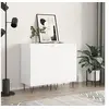 Image de Buffets 2 pcs blanc 40x35x70 cm bois d'ingénierie831053