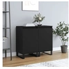 Image de Buffets 2 pcs noir 40x35x70 cm bois d'ingénierie831071