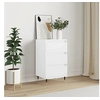 Image de Buffet blanc 40x35x70 cm bois d'ingénierie831084
