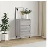 Image de Buffet sonoma gris 40x35x70 cm bois d ingénierie