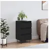 Image de Buffet noir 40x35x70 cm bois d'ingénierie831093