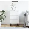 Image de Buffet blanc 40x35x70 cm bois d'ingénierie