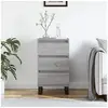 Image de Dressoir 40x35x70 cm bewerkt hout grijs sonoma831106