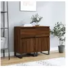 Image de Buffets 2 pcs chêne marron 40x35x70 cm bois d'ingénierie831179